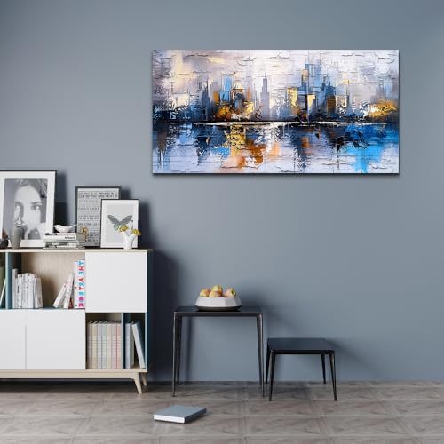 Canvas Wall Art Painting For Living Room Wall Decor White Flowers Picture Wall Decoration Artwork For Dining Room Bedroom Bathroom Kitchen Room Wall Print Painting For Home Decor 20x40 In