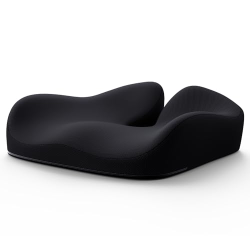 X Large Memory Seat Cushion for Office Chair Ergonomic Cushions Pad PillowFT1