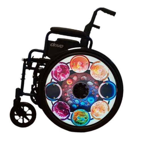 Designer Cover for Wheelchair Wheels