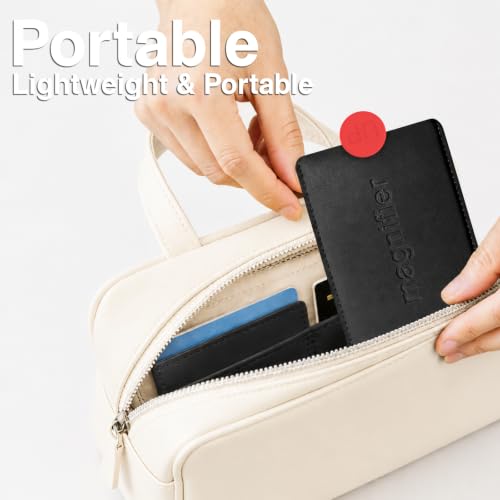 2 PCS 3X Leather Credit Card Magnifying Glass Fresnel Lens Large Area Wallet Page Pocket Magnifier Card Fire Starter