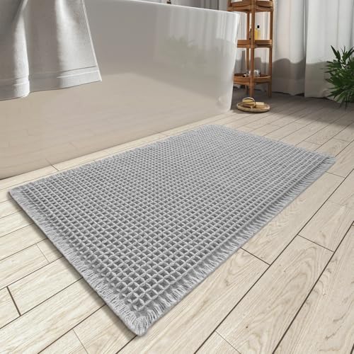 Upgraded Waffle Bath Mat