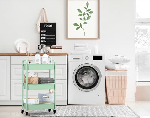 3 Tier Rolling Metal Storage Organizer