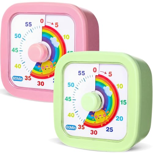 2 Pack Visual Timer 60 Minute