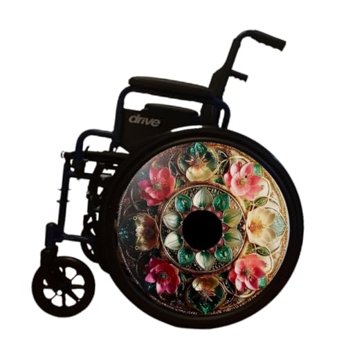Designer Cover for Wheelchair Wheels