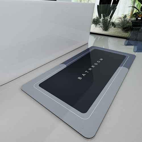 Non Slip Quick Dry Bath Rug Super Absorbent Bath Mat for Bathroom