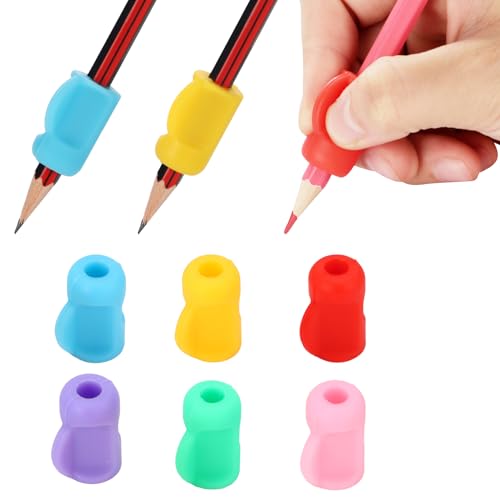 Pencil Grips with Multiple Styles and Assorted Colors
