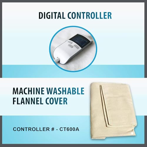 Professional Grade Heating Pad with Automatic Moist Heat by ThermoRelief