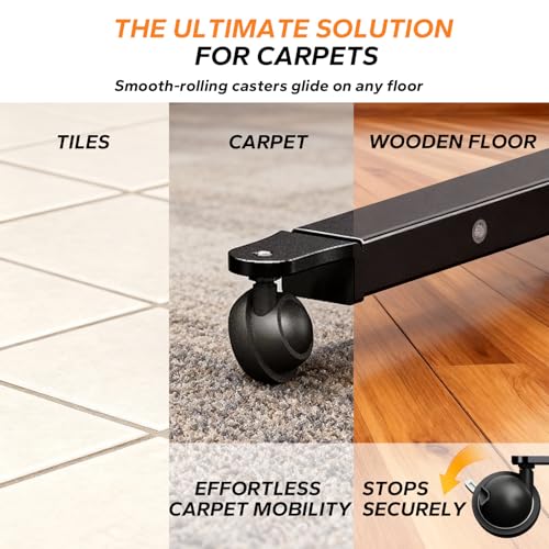 Steel Electric Floor Lift Chair with Wheels and PU Cushion