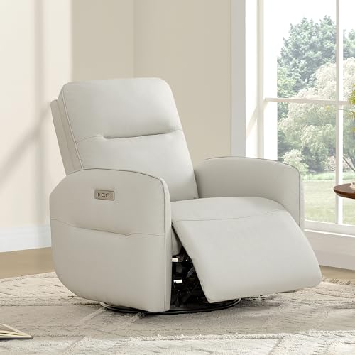 Leather Power Recliner Chair for Living Room