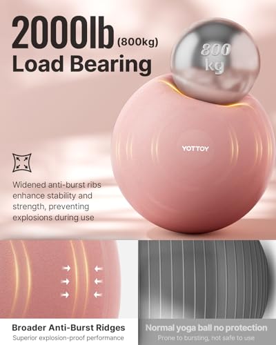 Anti Burst Exercise Ball for Working Out
