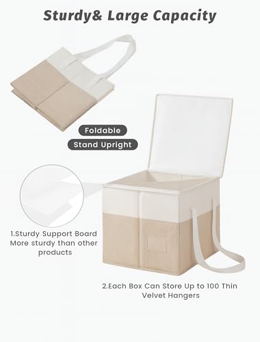Rigid Clothes Hanger Organizer Bag with Dust