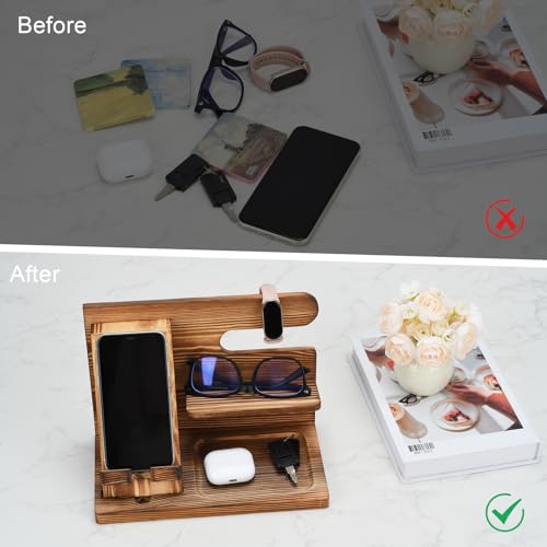 Wood Phone Docking Station