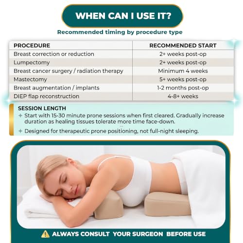 Medical Breast Pillow for Larger Bust Sizes