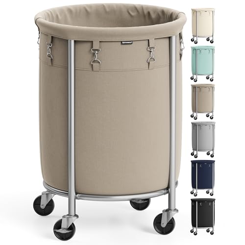 Laundry Basket with Wheels
