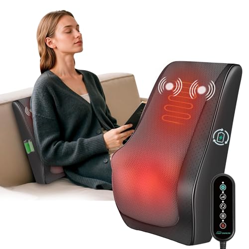 Shiatsu Back Massager with Heat Vibration