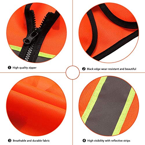 Safety Vest with High Reflective Strips