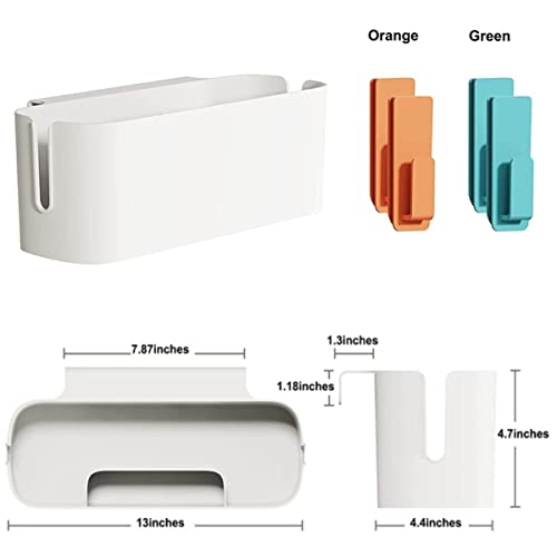Bunk Bed Shelf with Shelf and Bedside Caddy for Dorm and Loft Bed Rails