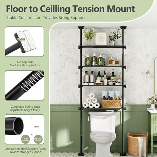 Over The Toilet Storage Shelf 4
