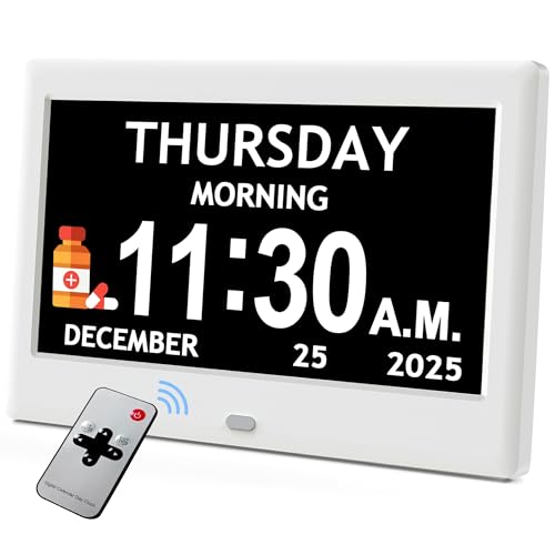 7'' Dementia Clocks for Seniors