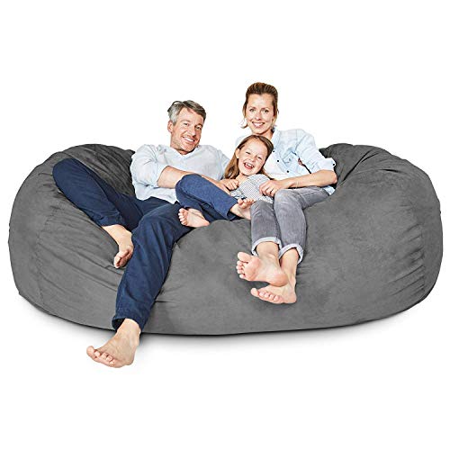 Luxury Bean Bag Chair with Microsuede Cover in Different Sizes and Colours