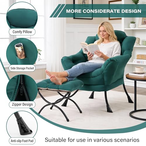 Lazy Chair with Ottoman