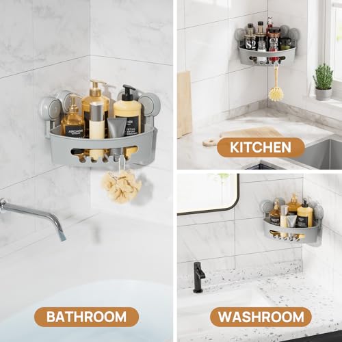 Corner Shower Caddy Suction Cup