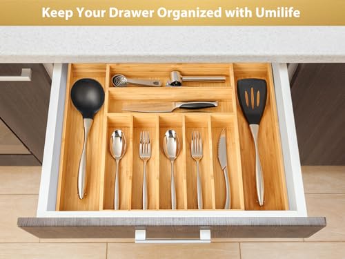 Extra Large Expandable Kitchen Drawer Organizer