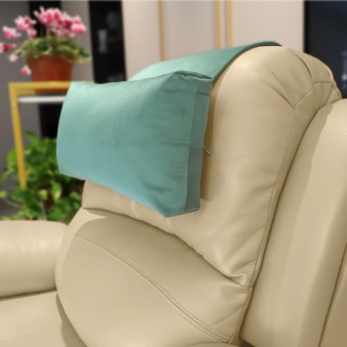 Neck Pillow for Recliner Head Pillow Adjustable Plush Pillow Neck Roll Non Slip Fleece Couch Neck Head Support Pillow for Travel Home Recliner Sofa Armchair