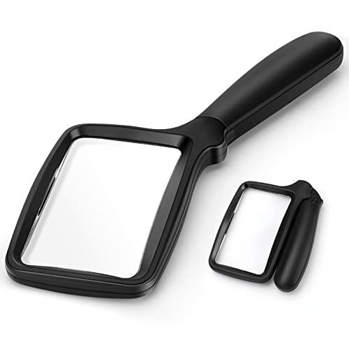 Folding Handheld Magnifying Glass