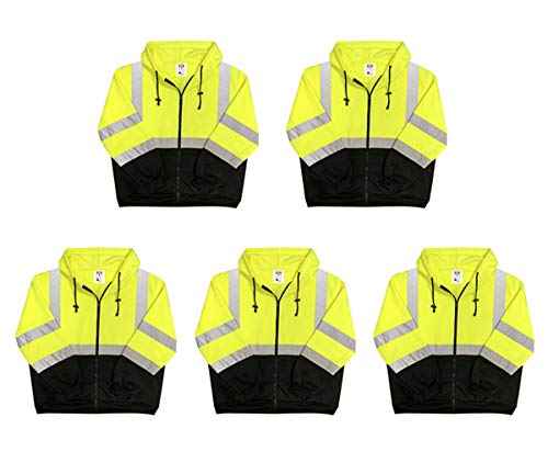 Lightweight High Visibility Hooded Jacket