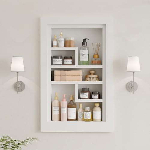 Solid Wood 14 X 24 recessed Medicine Cabinet