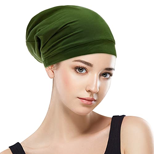 Silk Satin Lined Bonnet Sleep Cap