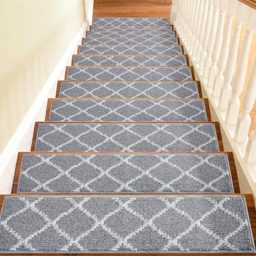 Non Slip Stair Treads for Wooden Steps Indoor