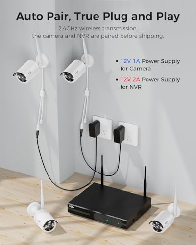 100ft WiFi Pro Security Camera System