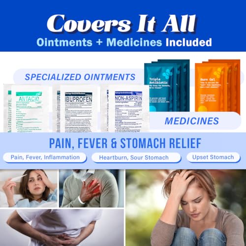 400 Pcs OSHA Compliant First Aid Kit