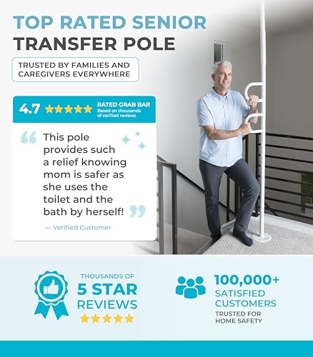 Floor to Ceiling Grab Bar