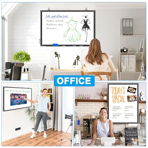 White Board with Black Frame