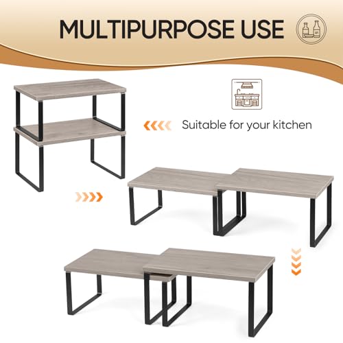 Cabinet Counter Shelf Organizer