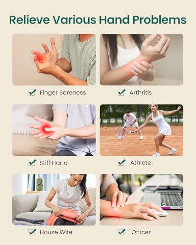 Hand Massager with Heat and Compression