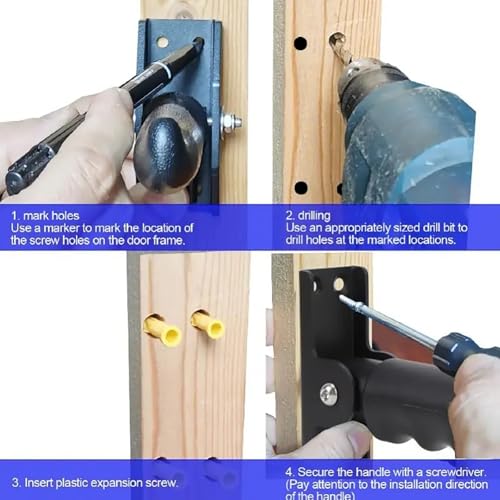 2pack Doorway Flip Assist Handle