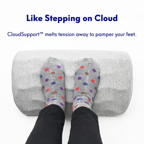 Cushion Lab Ergonomic Foot Rest for Under Desk