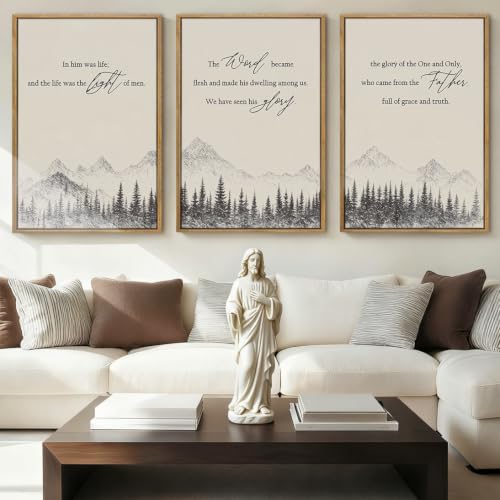 Framed Canvas Prints Wall Art Set