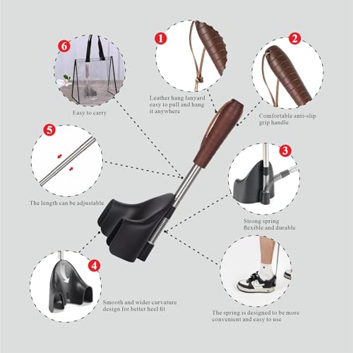 Shoe Horn Long Handle for Seniors