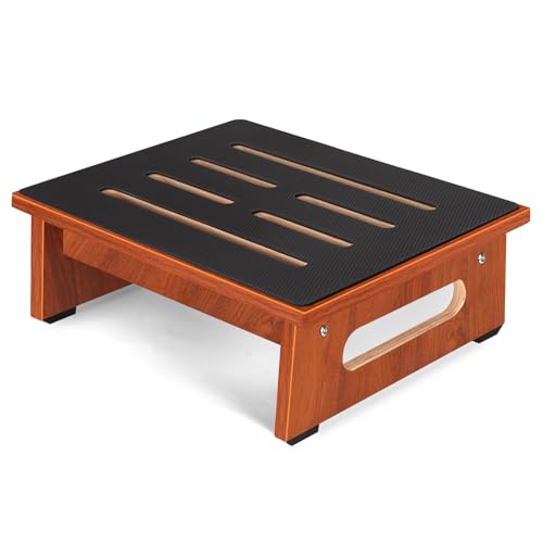 One Step Stool for Adults Seniors with Non