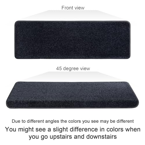 Bullnose Carpet Stair Treads for Wooden Steps Indoor Non Slip