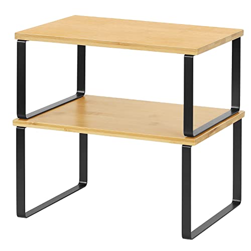 Kitchen Cabinet and Counter Shelf Organizer