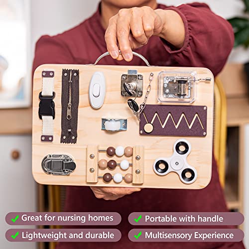 Fidget Busy Board for Adults with Dementia