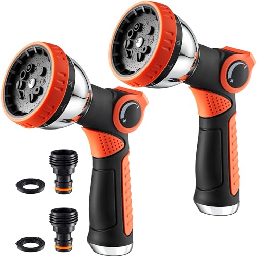 Garden Hose Nozzle High Pressure Leak Proof Spray Water Hose Nozzle Sprayer