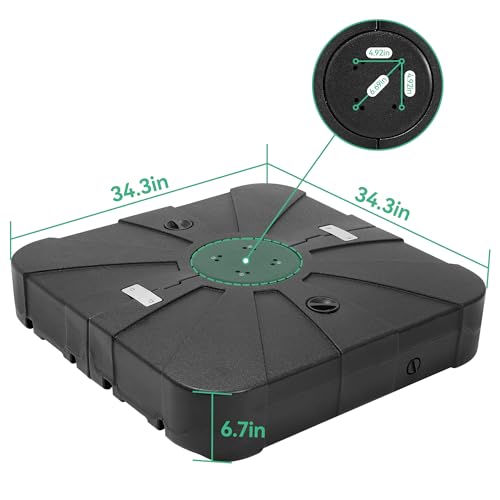 Cantilever Patio Umbrella Base with Wheels