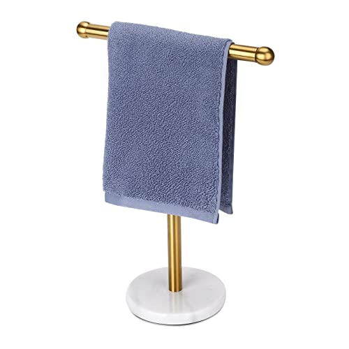 Hand Towel Holder Stand with Heavy Stainless Steel Base